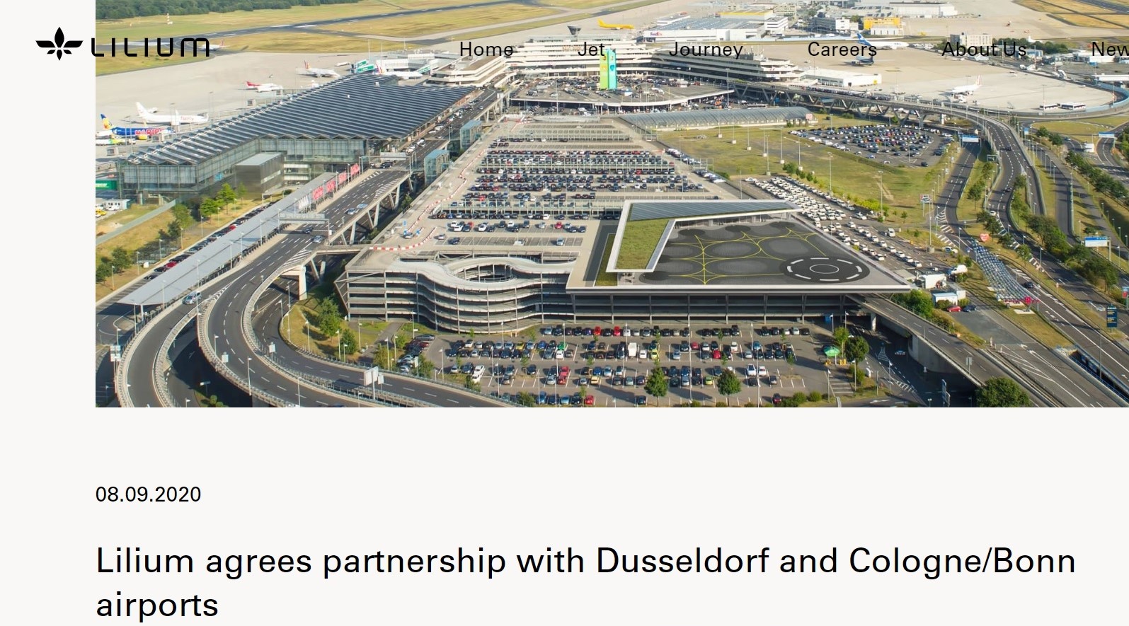 独リリウム デュッセルドルフ空港 ケルン ボン空港とハブ化模索での提携に合意 Dronetribune ドローントリビューン